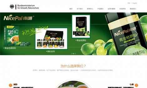 食品類企業(yè)網站(zhàn)（帶手機(jī)版）